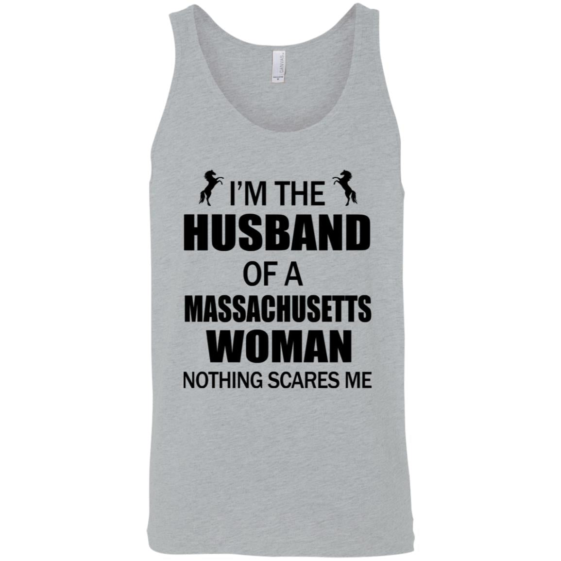 I'm The Husband Of A Massachusetts Woman T-shirt - T-shirt Teezalo