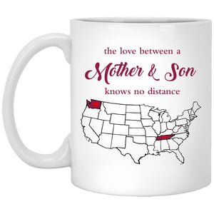 Tennessee Washington The Love Between Mother And Son Mug - Mug Teezalo