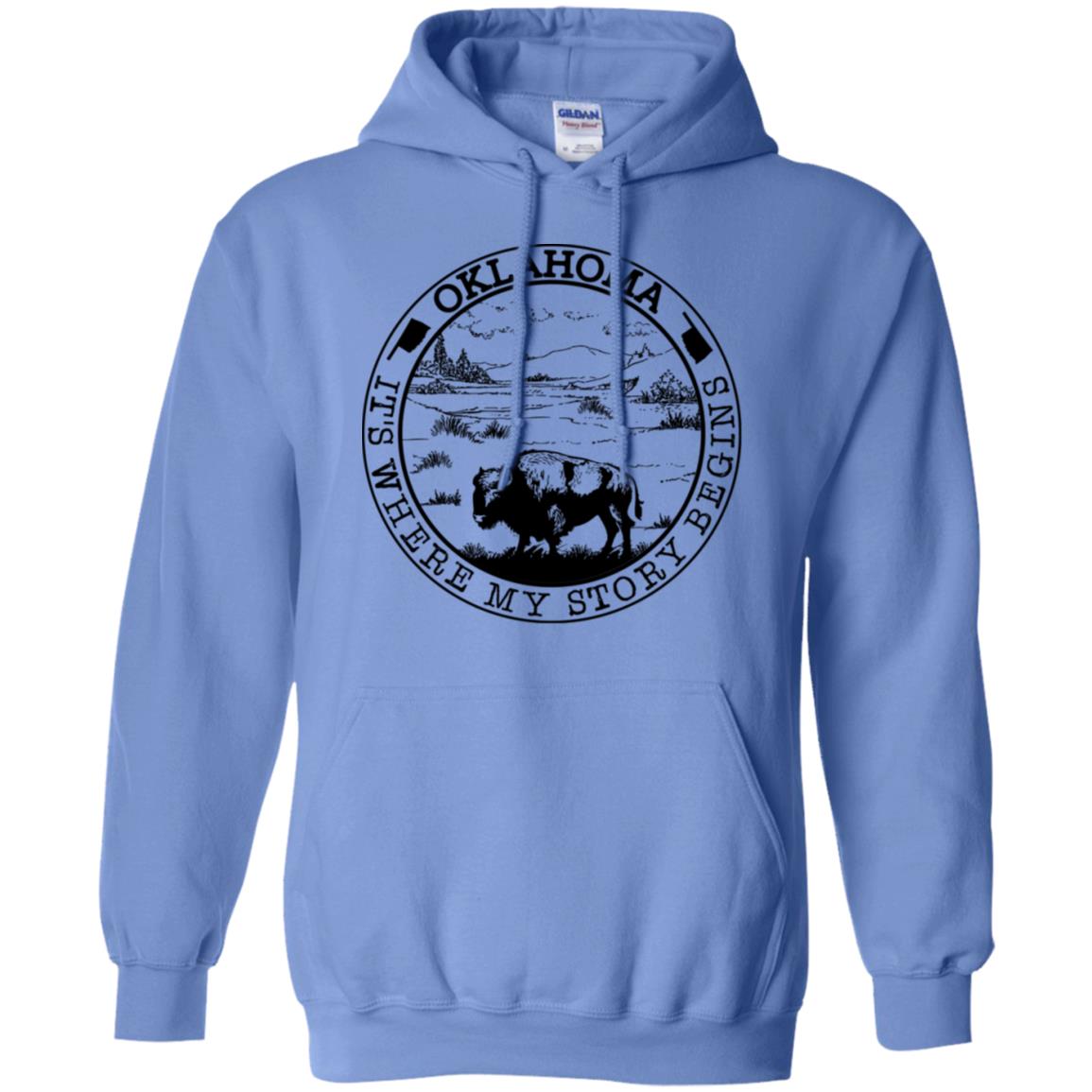 Oklahoma It's Where My Story Begins T Shirt - Hoodie Teezalo