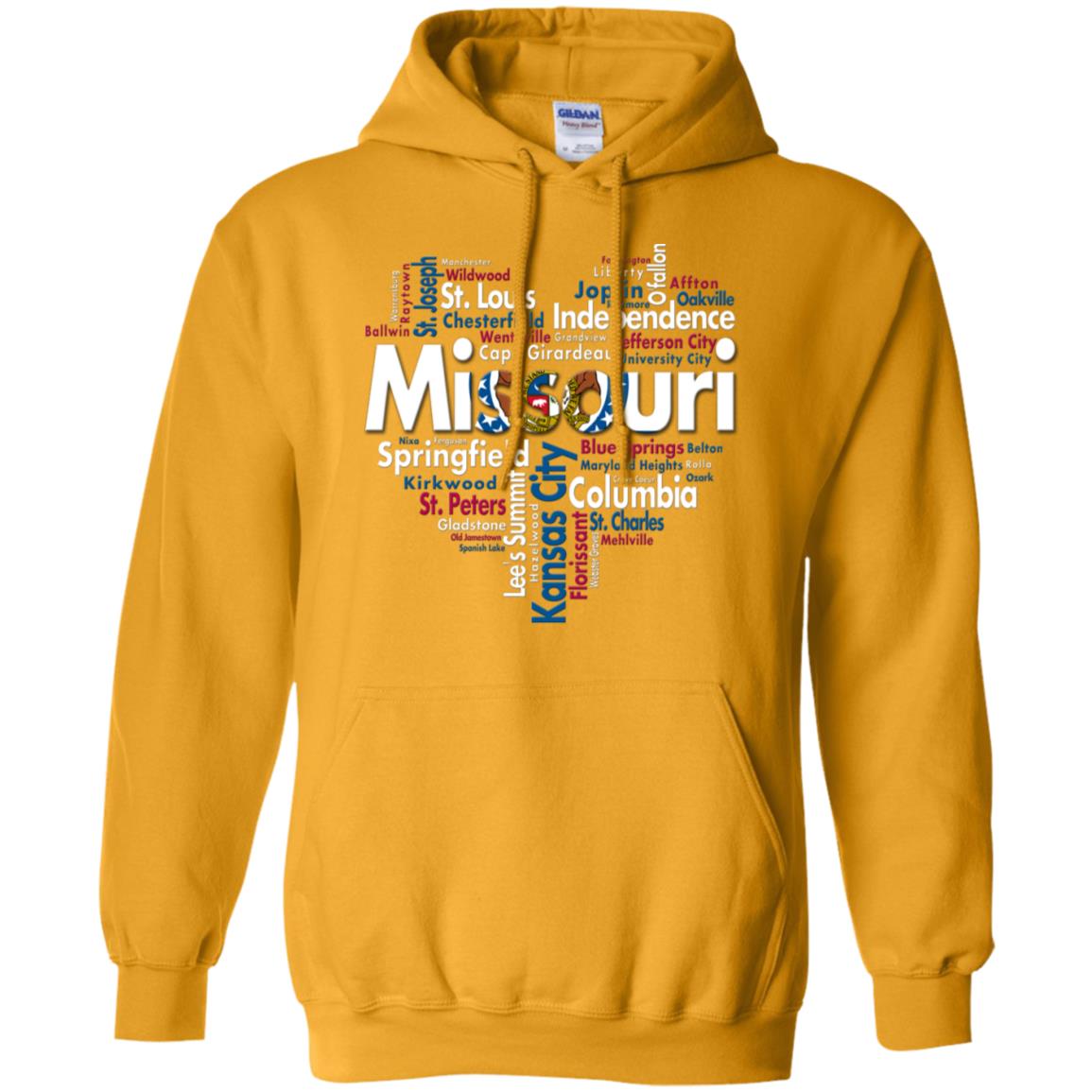 Missouri City Heart Tank - T-shirt Teezalo