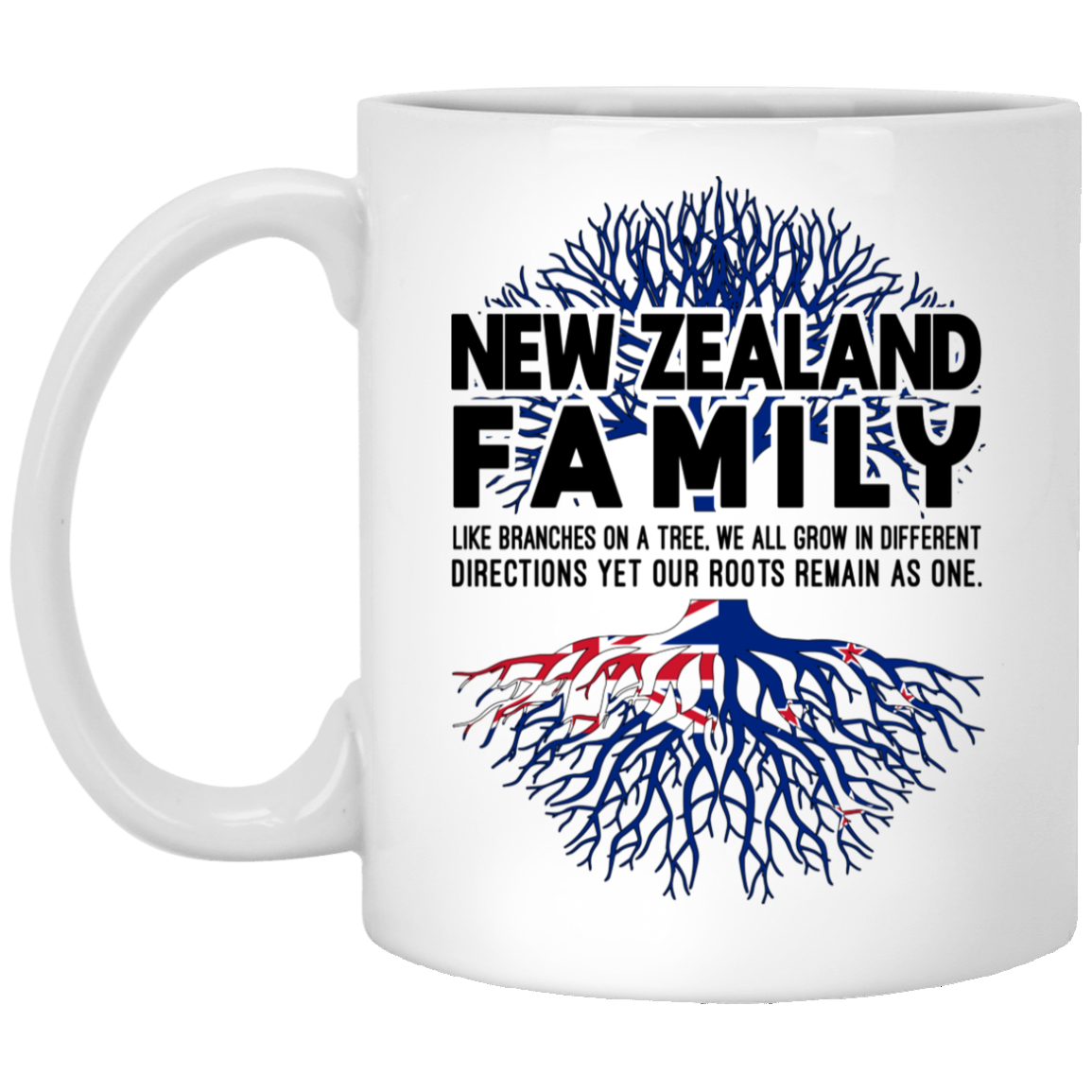 New Zealand Family Mug - Mug Teezalo