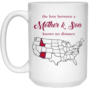 Arizona Idaho The Love Between Mother And Son Mug - Mug Teezalo