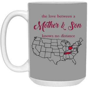 Ohio Tennessee The Love Mother And Son Mug - Mug Teezalo