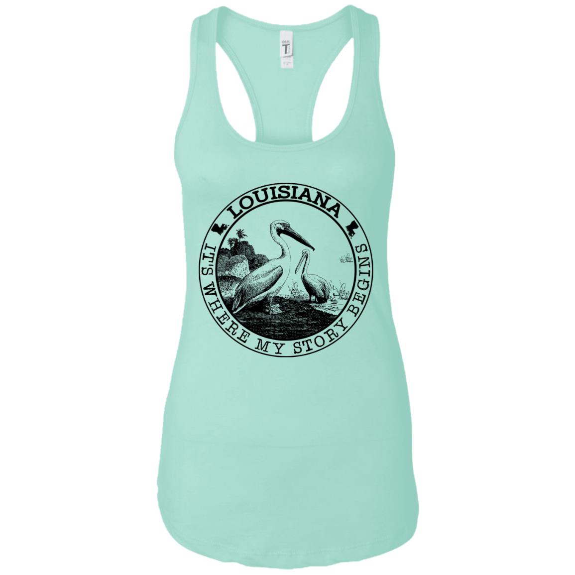 Louisiana It's Where My Story Begins Hoodie - Hoodie Teezalo