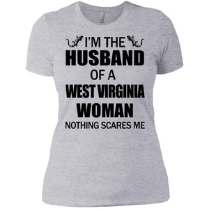 I'm The Husband Of A West Virginia Woman T Shirt - T-shirt Teezalo