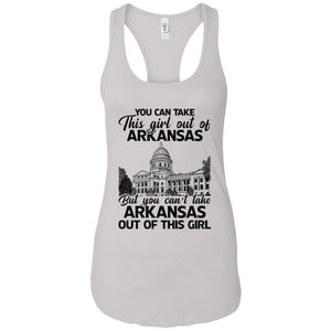 You Can't Take Arkansas Out Of This Girl T-Shirt - T-shirt Teezalo
