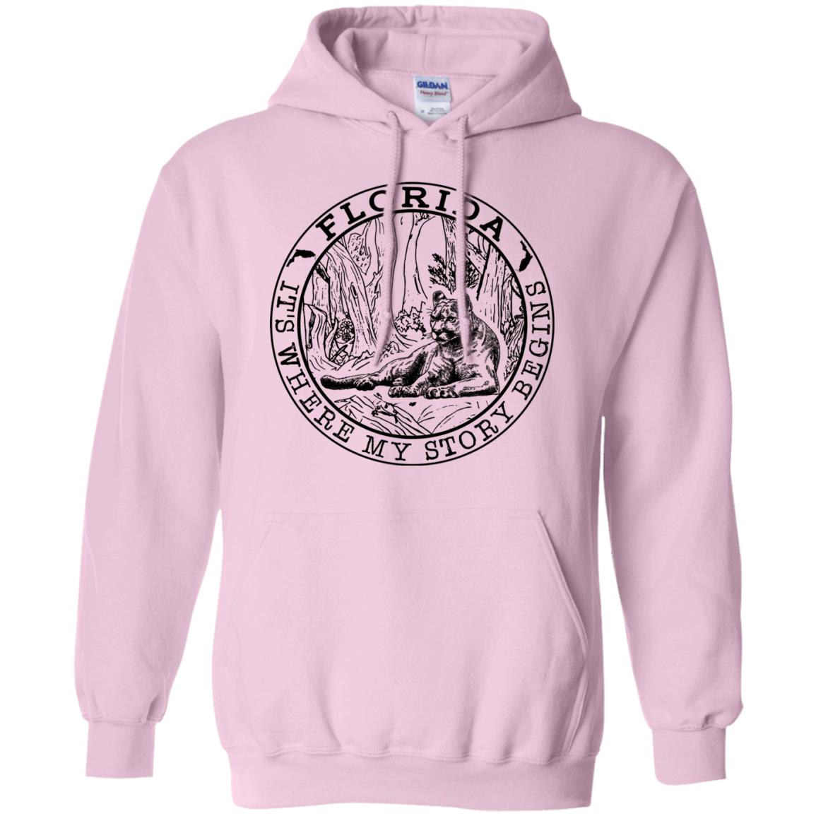 Florida It's Where My Story Begins Hoodie - Hoodie Teezalo