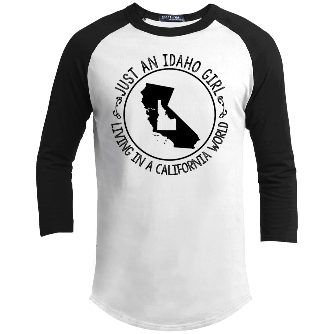 Idaho Girl Living In California World T - Shirt - T-shirt Teezalo