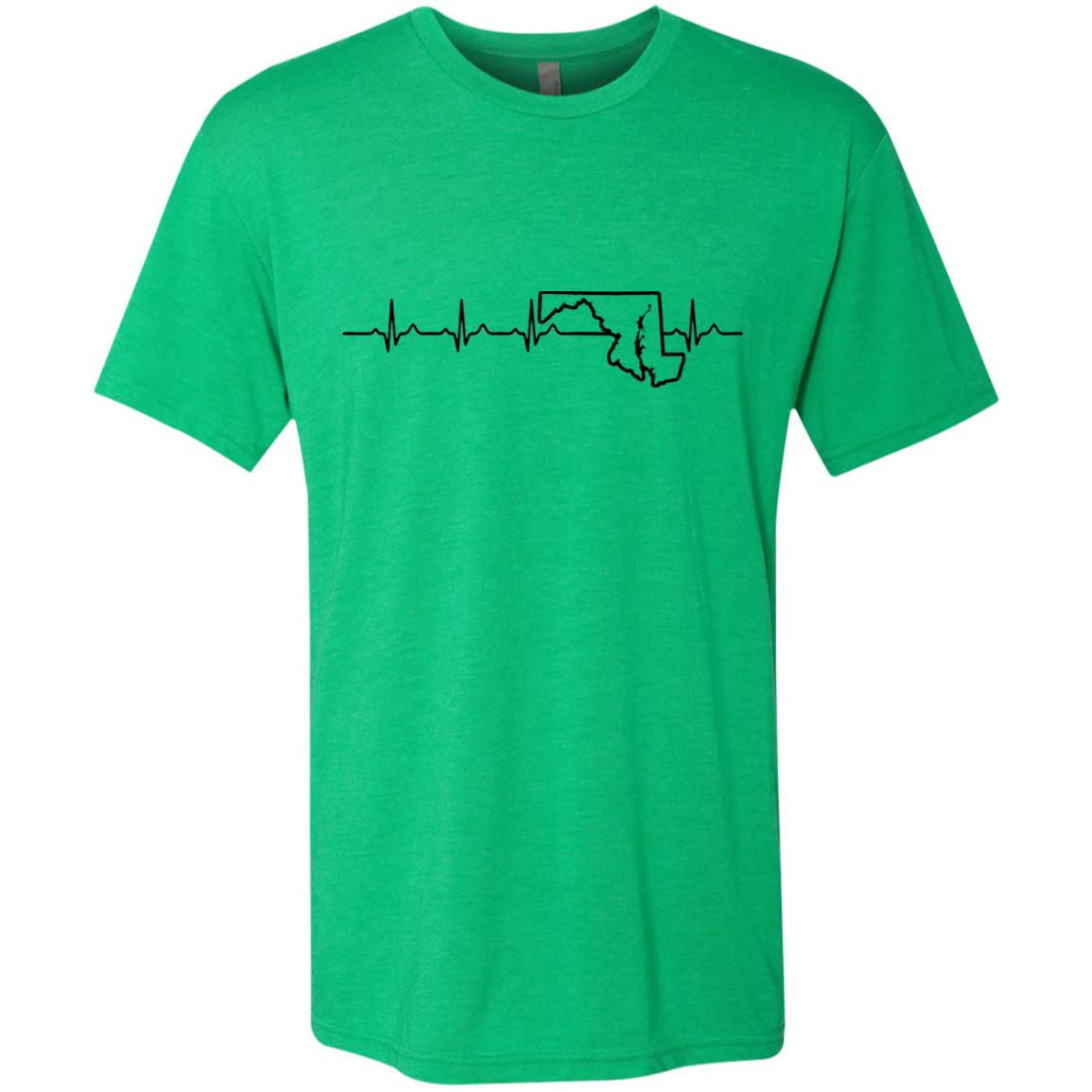 Maryland Heartbeat Hoodie - Hoodie Teezalo