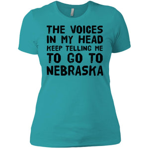 Keep Telling Me To Go To Nebraska T-Shirt - T-shirt Teezalo