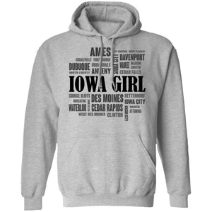 Iowa Girl And City T- Shirt - T-shirt Teezalo