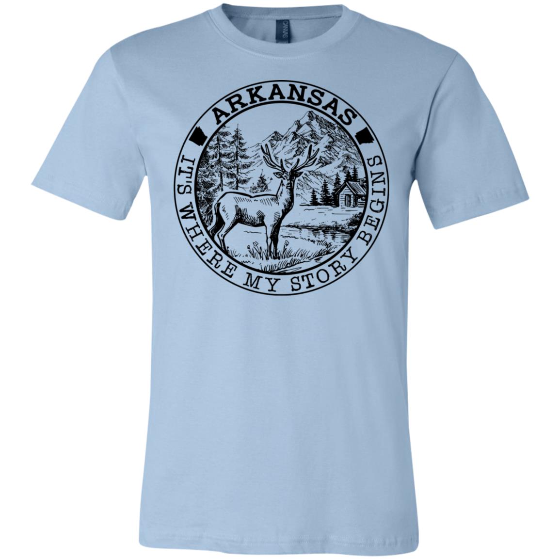 Arkansas It's Where My Story Begins Hoodie - Hoodie Teezalo