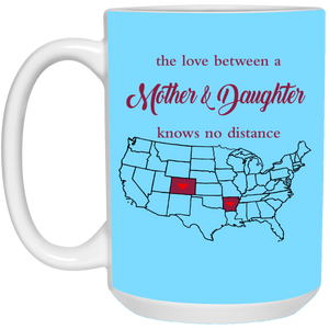 Arkansas Colorado The Love Mother And Daughter Mug - Mug Teezalo