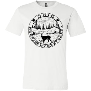 Ohio It's Where My Story Begins Hoodie - Hoodie Teezalo