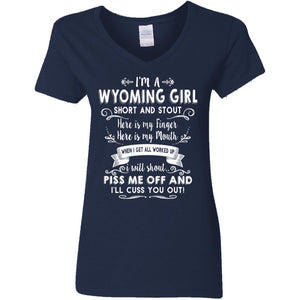 Wyoming Girl Short And Stout Pullover Hoodie - Hoodie Teezalo