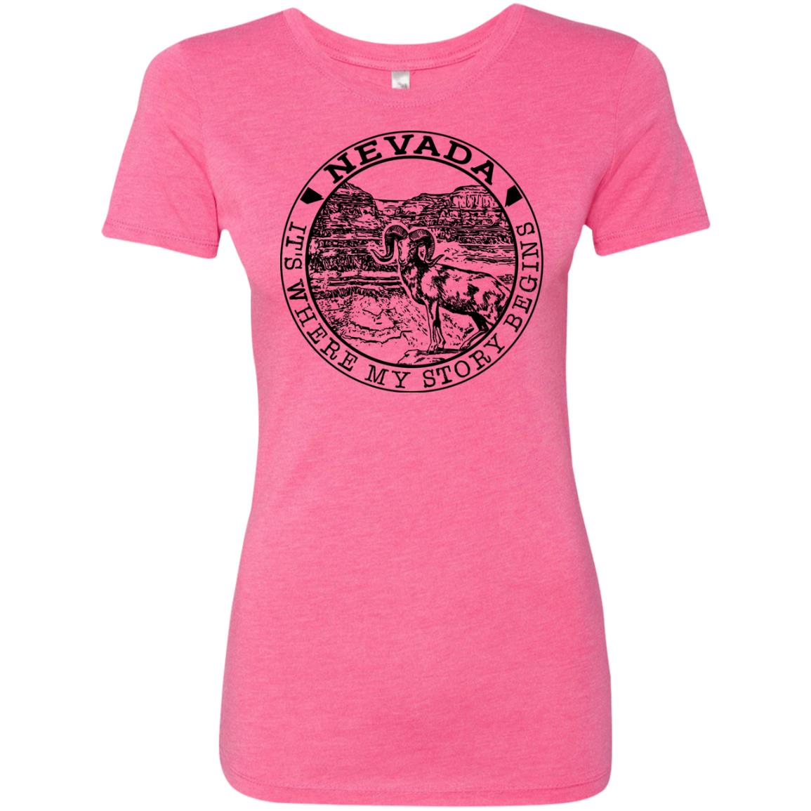 Nevada It's Where My Story Begins Hoodie - Hoodie Teezalo