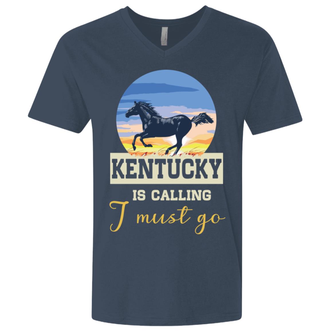 Kentucky Is Calling And I Must Go T-Shirt - T-shirt Teezalo