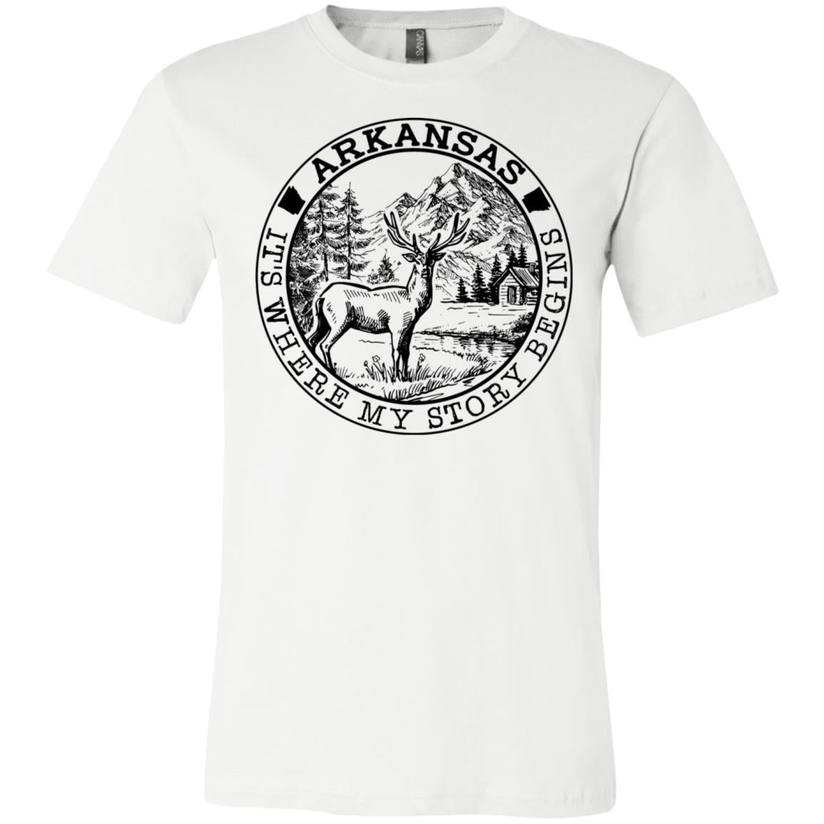 Arkansas It's Where My Story Begins Hoodie - Hoodie Teezalo