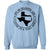 Just An Oklahoma Girl Living In Texas World Hoodie - Hoodie Teezalo