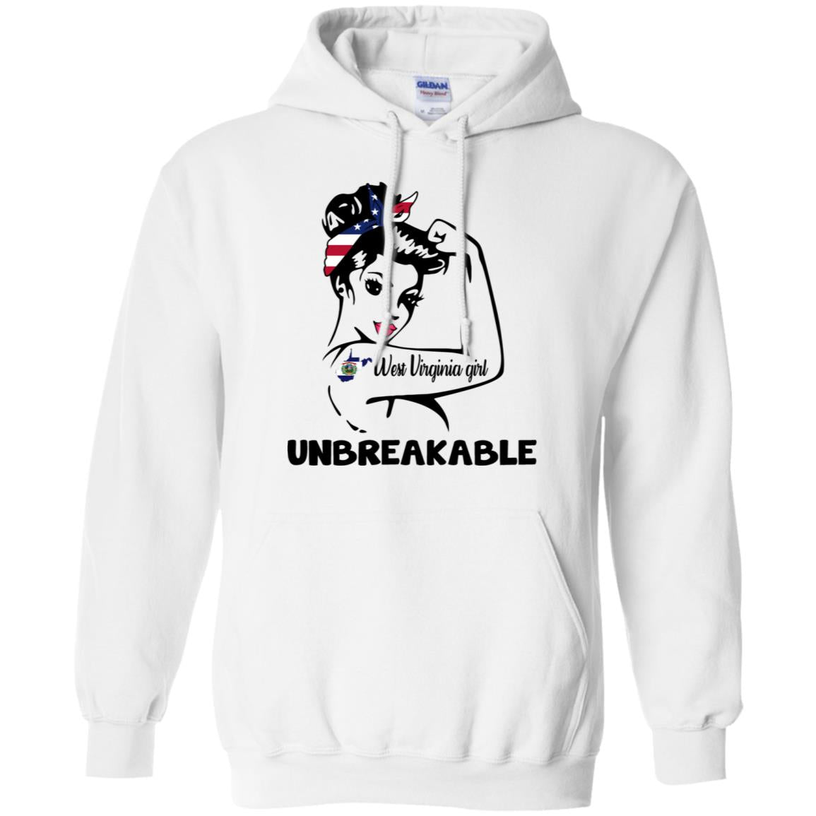West Virginia Girl Unbreakable T Shirt - T-shirt Teezalo