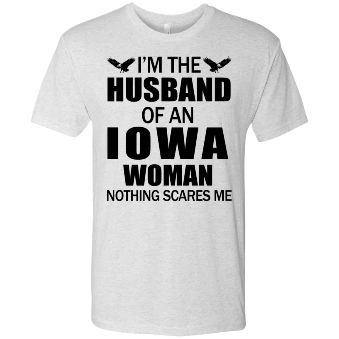 I'm The Husband Of An Iowa Woman Hoodie - Hoodie Teezalo