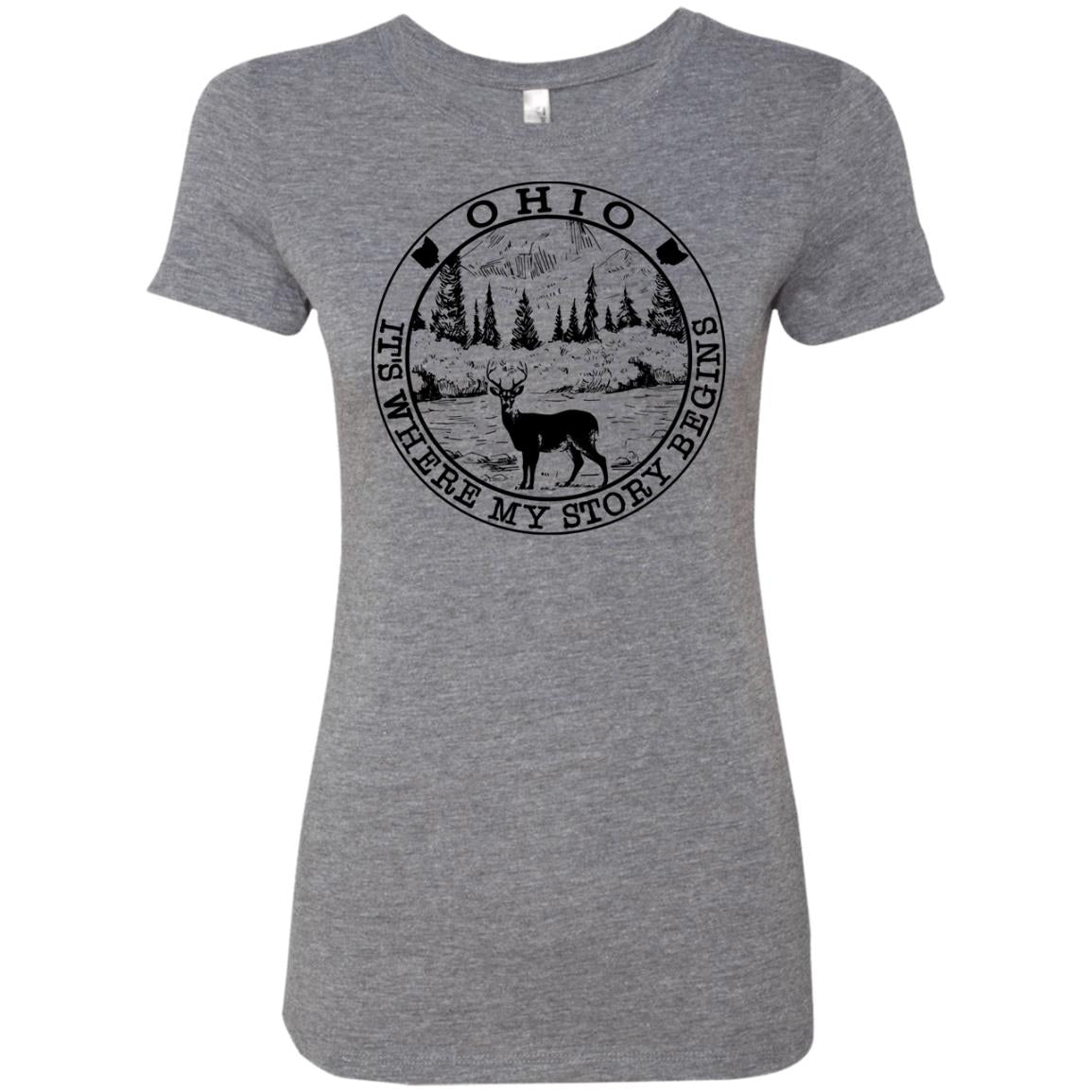 Ohio It's Where My Story Begins Hoodie - Hoodie Teezalo