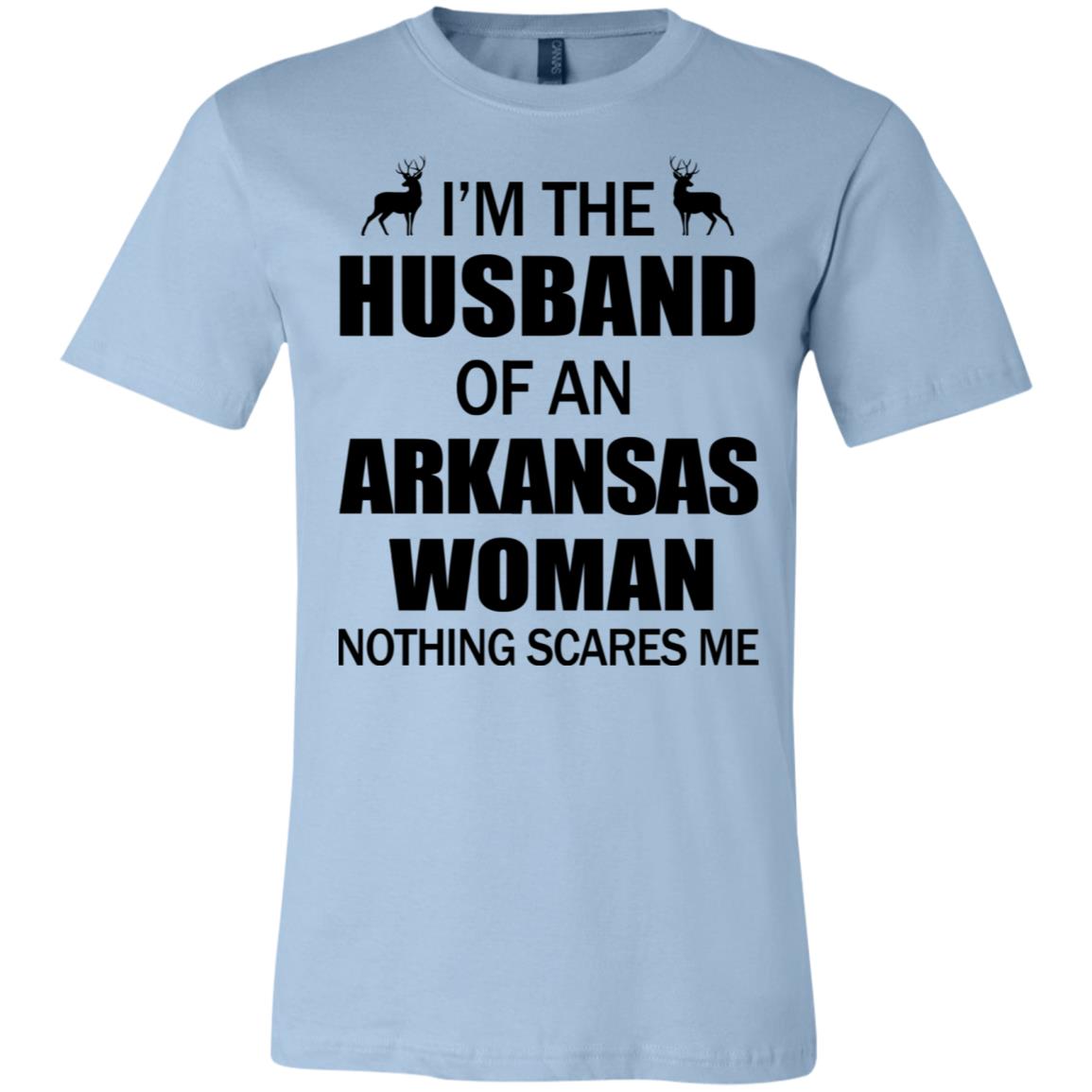 I'm The Husband Of An Arkansas Woman T Shirt - T-shirt Teezalo