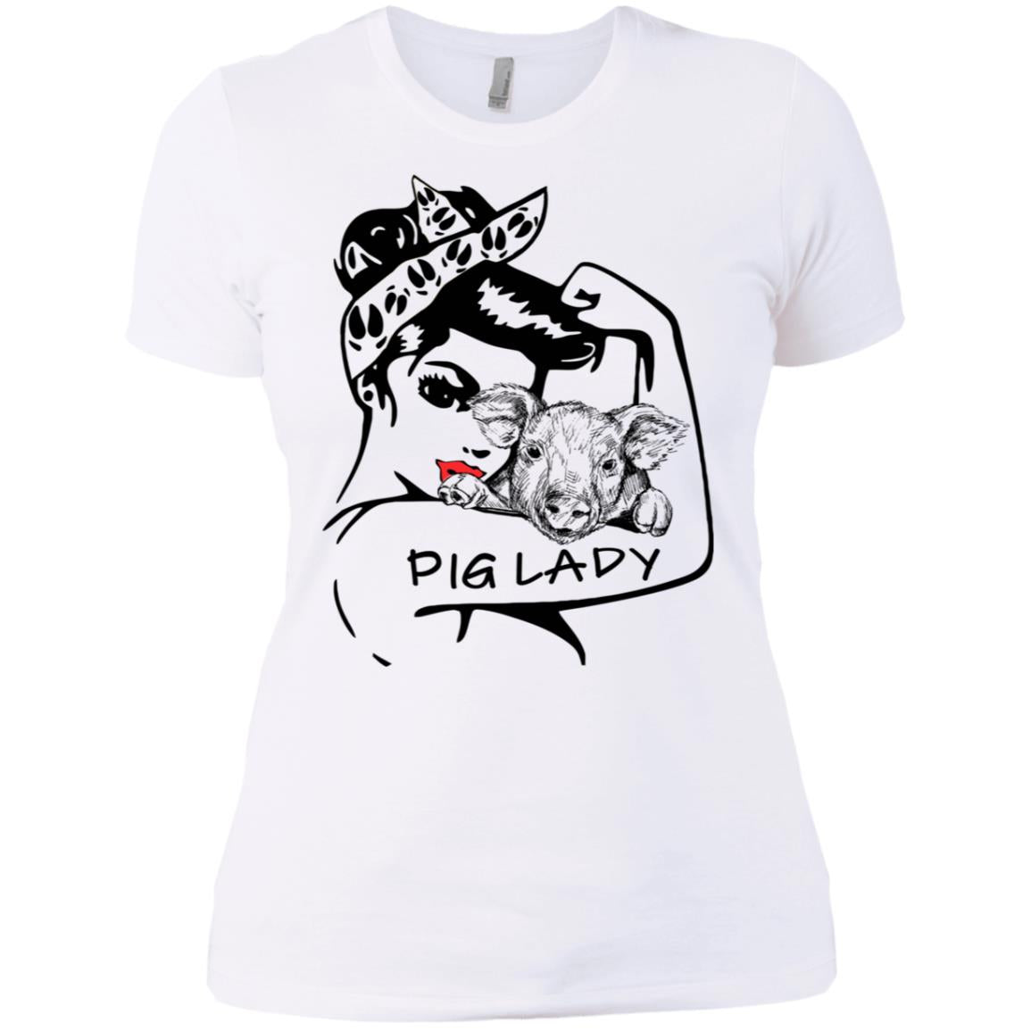 Pig Lady Hoodie - Hoodie Teezalo