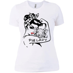 Pig Lady Hoodie - Hoodie Teezalo