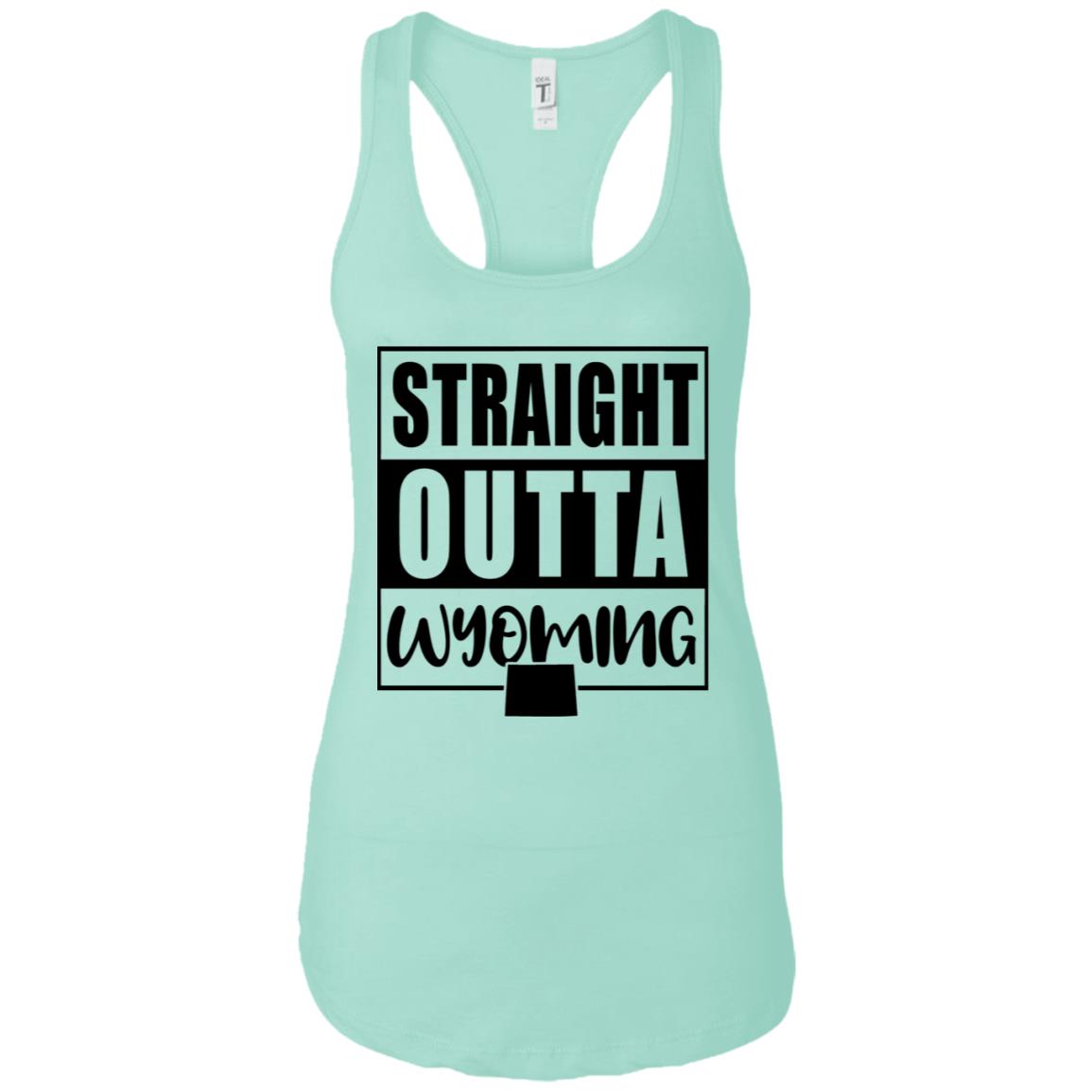 Straight Outta Wyoming  T-Shirt - T-shirt Teezalo
