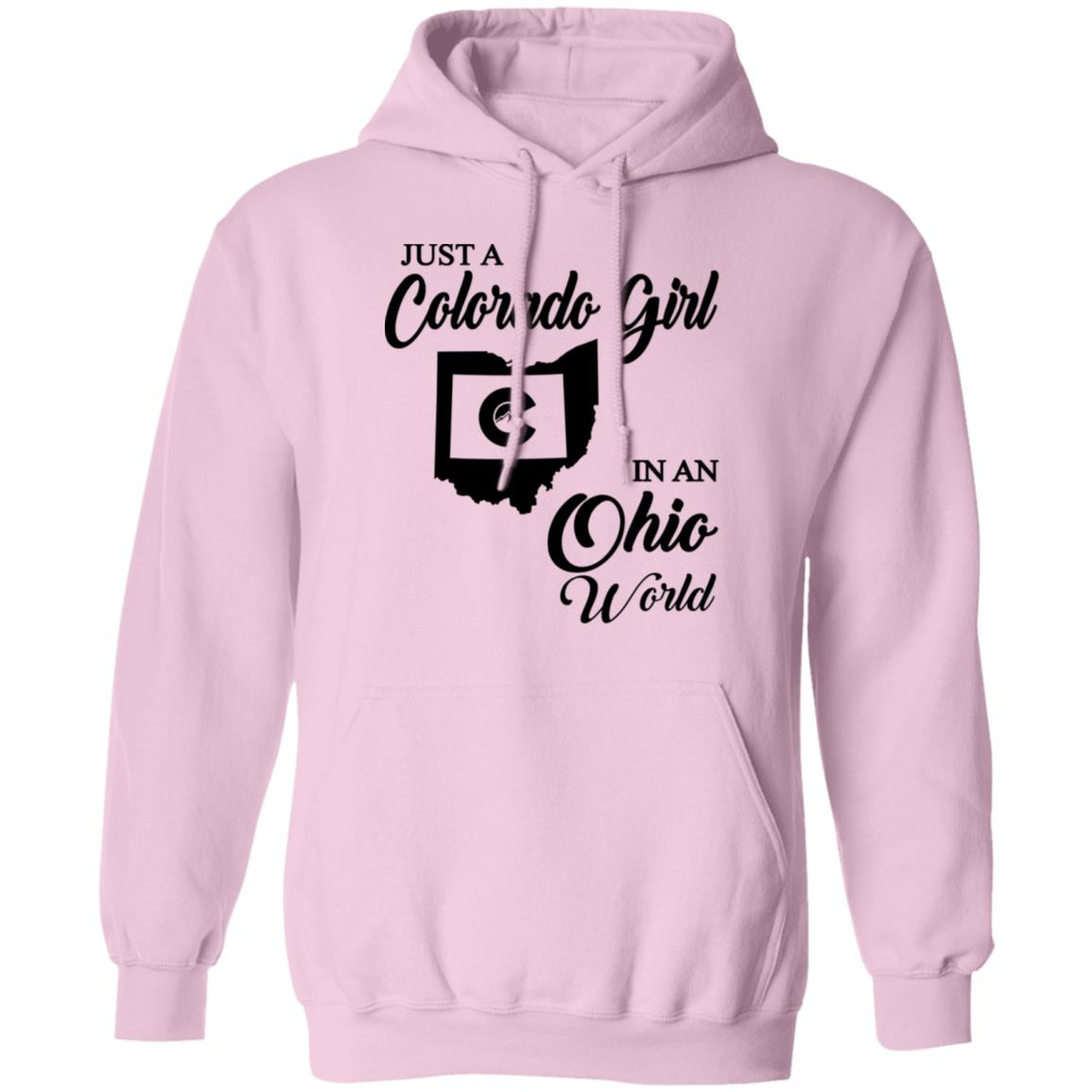 Just A Colorado Girl In An Ohio World T-shirt - T-shirt Teezalo