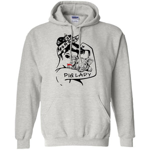 Pig Lady Hoodie - Hoodie Teezalo
