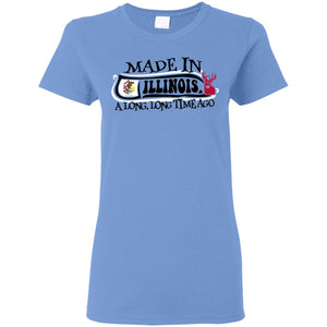 Made In Illinois A Long Long Time Ago T-shirt - T-shirt Teezalo