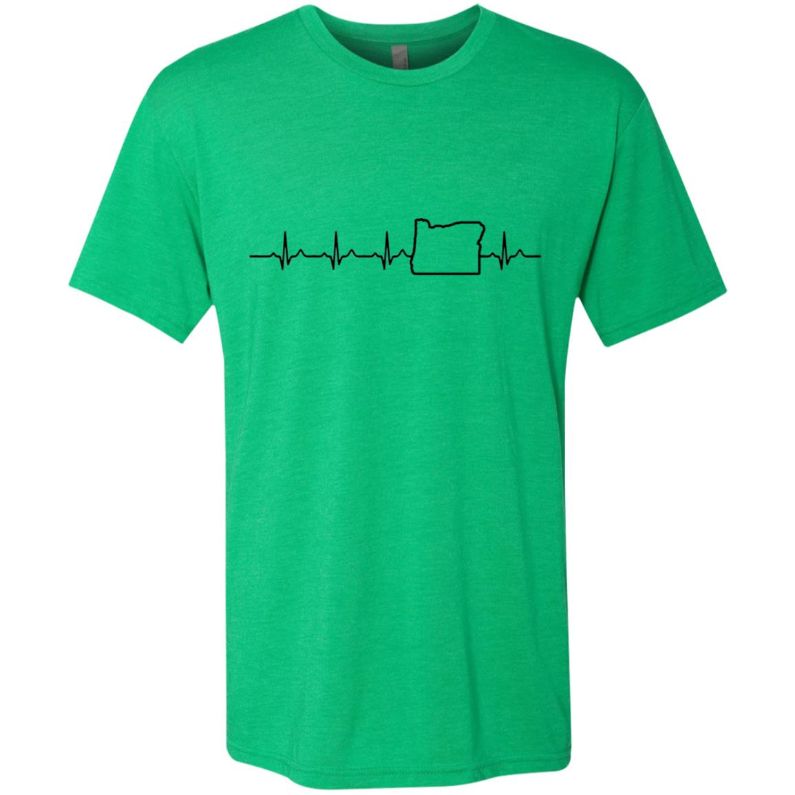 Oregon Heart Beat Hoodie - Hoodie Teezalo