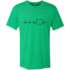 Oregon Heart Beat Hoodie - Hoodie Teezalo