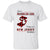 Just A Michigan Girl Living In A New Jersey World T-shirt - T-shirt Born Live Plaid Red Teezalo
