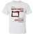 Just A North Dakota Girl Living In An Oregon World T-shirt - T-shirt Born Live Plaid Red Teezalo