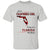 Just A California Girl Living In A Florida World T-shirt - T-shirt Born Live Plaid Red Teezalo