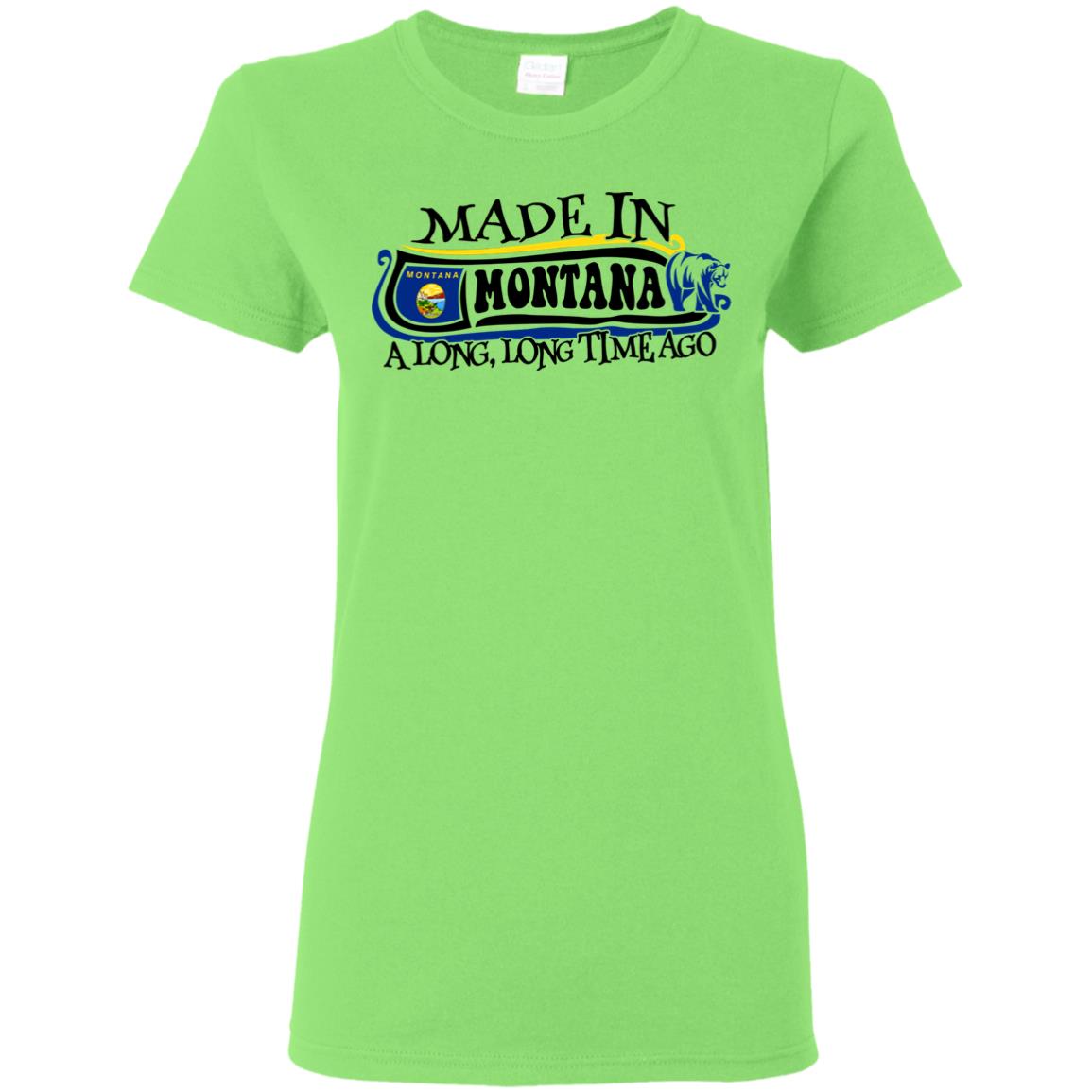 Made In Montana A Long Long Time Ago T Shirt - T-shirt Teezalo