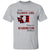 Just An Illinois Girl Living In A Washington World T-shirt - T-shirt Born Live Plaid Red Teezalo