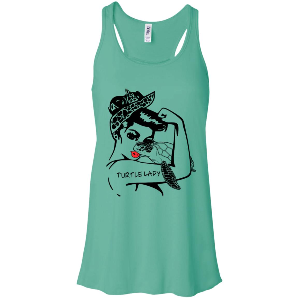 Turtle Lady Tank Top - Hoodie Teezalo