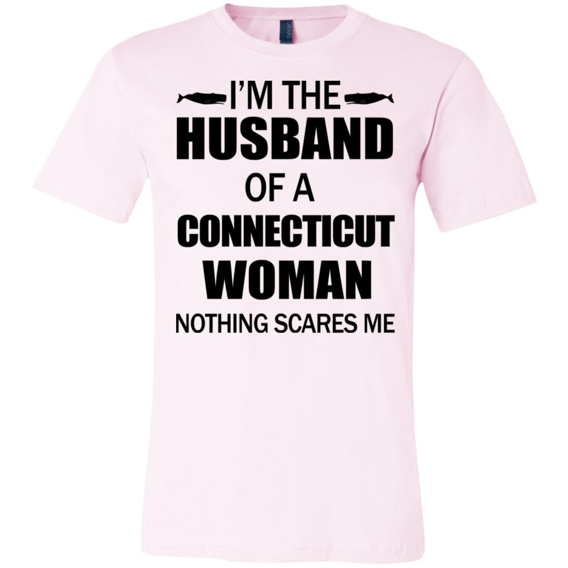 I'm The Husband Of A Connecticut Woman T Shirt - T-shirt Teezalo