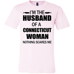 I'm The Husband Of A Connecticut Woman T Shirt - T-shirt Teezalo