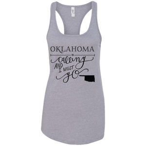 Oklahoma Is Calling I Must Go Hoodie - Hoodie Teezalo