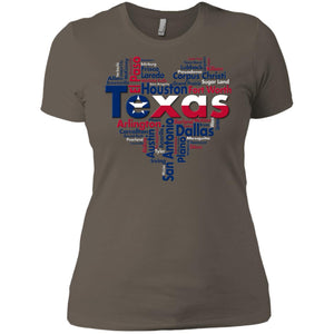 Texas City Heart T- Shirt - T-shirt Teezalo