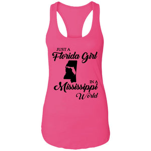 Just A Florida Girl In A Mississippi World T-shirt - T-shirt Teezalo