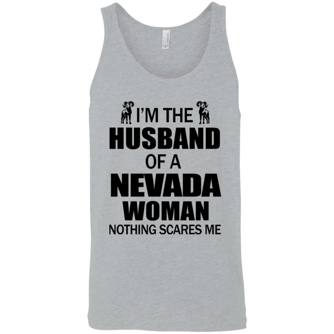 I'm The Husband Of A Nevada Woman T-Shirt - T-shirt Teezalo