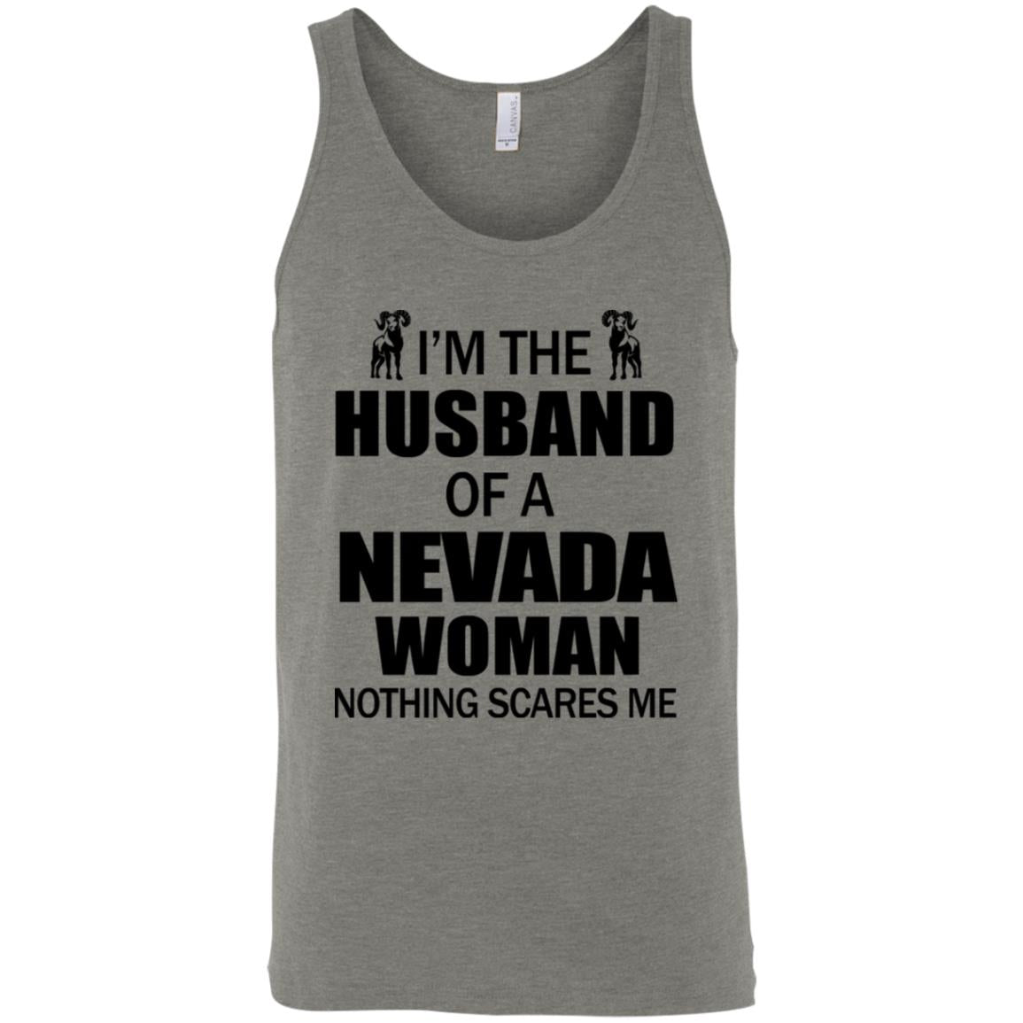 I'm The Husband Of A Nevada Woman T-Shirt - T-shirt Teezalo