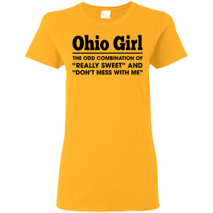 Ohio Girl The Odd Combination T-Shirt - T-shirt Teezalo