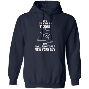 Life Took Me To Texas Always Be A New York Guy T-Shirt - T-shirt Teezalo